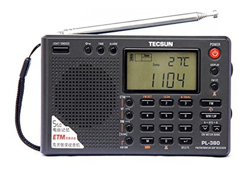 Radio Tecsun Pl-380 Fm Am Onda Corta Dsp Etm §