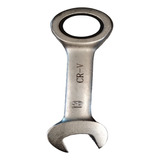 Llave Combinada Corta Con Crique Cr-v N13 Cromada Lacueva