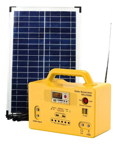 Kit De Iluminación Panel Solar Sg1230w