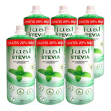 Stevia Liquida Jual Edulcorante 600cc Vegano Sin Tacc  X6