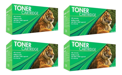 4 Pack Tóner Compatible Hp 48a M15w Mfp M28w Con Chip