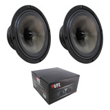 American Bass 2 Altavoces De Rango Medio 800 W 8 Ohm Pro Aud