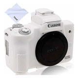 Yisau - Funda Para Canon Eos M50/eos M50 Mark Ii, Blanco