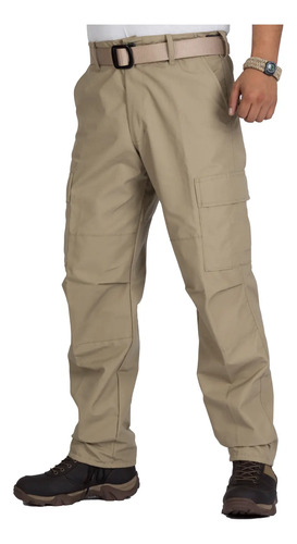 Pantalón Táctico Militar Bolsas De Cargo Comando Operativo Ripstop Antirrasgadura Uniforme Trabajo Uso Rudo Casual Otan | Envío gratis
