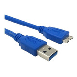 Cable Datos Usb 3.0 Micro Tipo B Backup Disco Duros Solidos