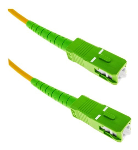 Pack 10 Unidades Jumper Fibra Óptica Sc/apc A Sc/apc 3 Mts