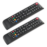 2 Controladores De Control Remoto De Tv Para Samsung Tv Un32
