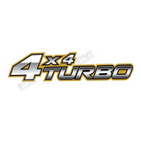 Calcos 4x4 Turbo Compatible Para Toyota Hilux 2006 / 2009