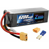 Baterías Zeee Lipo Batería 5200mah 22.2v 50c 6s Rc Lipo Con 