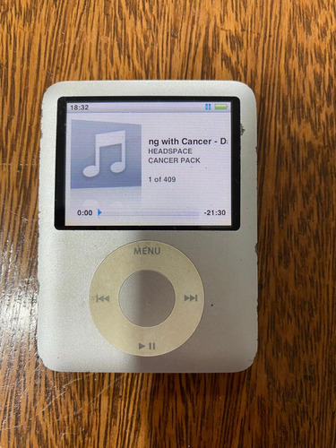 iPod Nano (3ª Geração) Apple A1099 8gb Tela Colorida Lcd