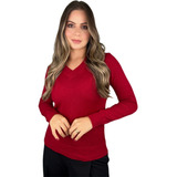 Blusa De Frio Feminina Manga Longa Atacado Outono Inverno 