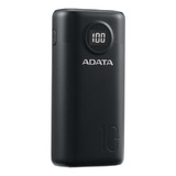 Power Bank Adata P10000qcd 10000mah Pantalla Digital Negro