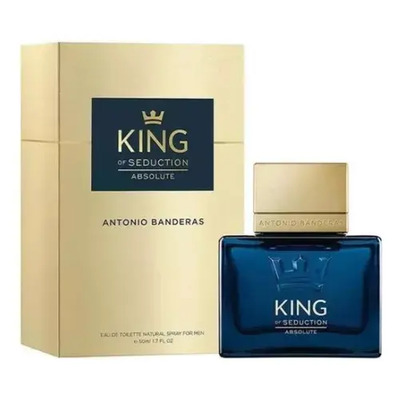 Perfume King Of Seduccion Hombre 50ml Banderas | Mismo precio en cuotas