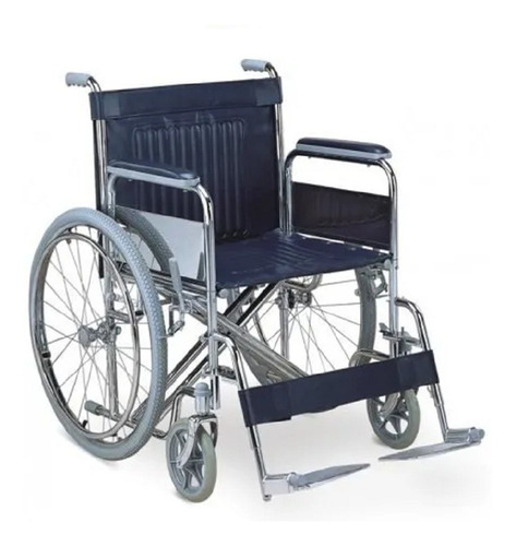 Silfab Silla De Rueda Doble Cruzeta Hasta 120 Kilos S 3011a