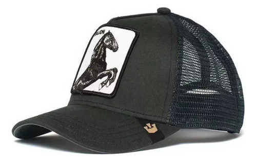 Gorra De Malla Con Protección Solar Y Bordado De Animale [u]