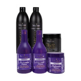 Kit Matizador Platinum + Kit Argan Pós-progressiva Maycrene