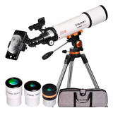 Telescopio Astronómico Portátil Profesional 20x-250x Fácil D