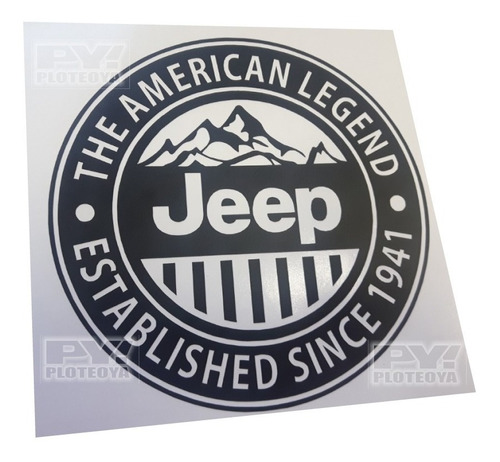 Calcos Jeep American Leyend Since 1941 Renegade Cherokee