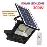 Luz Solar 300w Llevó El Proyector Del Jardín De La Lámpara D