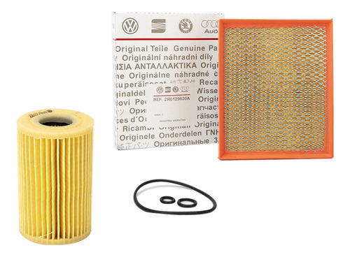 Kit Filtro De Aceite + Aire Vw Amarok 2.0 Original