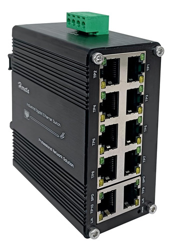 Conmutador Ethernet Compacto Gigabit Industrial Endurecido R