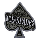 Parche Bordado Ace Of Spades Pikas Picas Reflectivo Motorhea