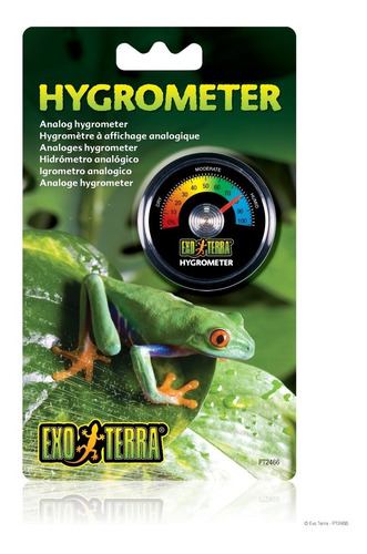 Exo Terra Higrómetro Para Terrarios De Reptiles Anfibios