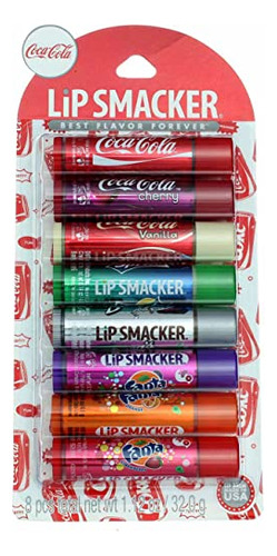 Lip Smackers Party Pack Brillos Labiales, Coca-cola 8 Unida.