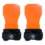 Protetor Palma Hand Grip Cross Training Crossfit Ajustável Cor Laranja Tamanho M