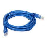 Cable De Red Ethernet Utp Azul 10mt