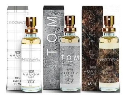 Perfume Amakha Paris Masc Indomável Tom Mister E Aphrodisiac