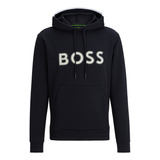 Sudadera Boss Para Hombre Con Capucha De Algodón Con Logo