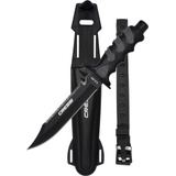 Cressi - Cuchillo Gigante, Color Negro Y Plateado