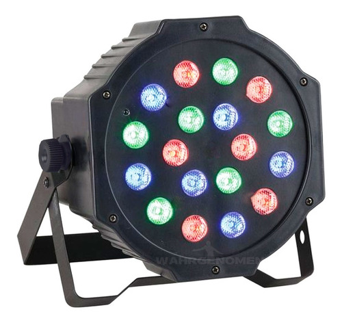 Cañon De Leds Reflector Rgb 18x1 Audioritmico Dmx Automatico