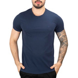 Camiseta Ellus Cotton Classic Azul Marinho