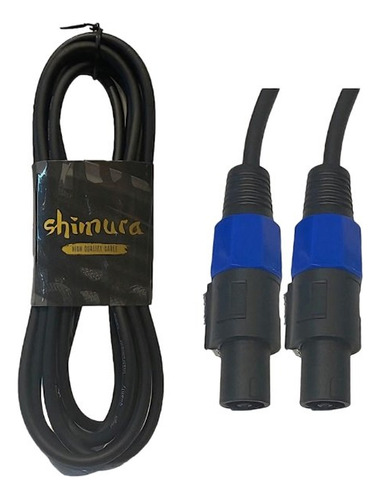 Cable Speakon Speakon Shimura 6 Metros 2x1.5 Musicapilar