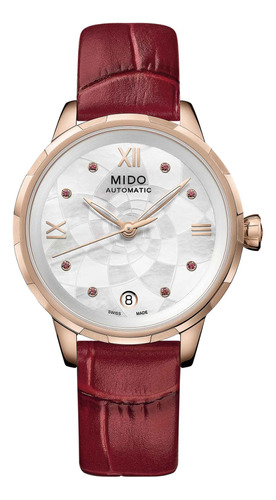 Reloj Mido Rainflower Rojo