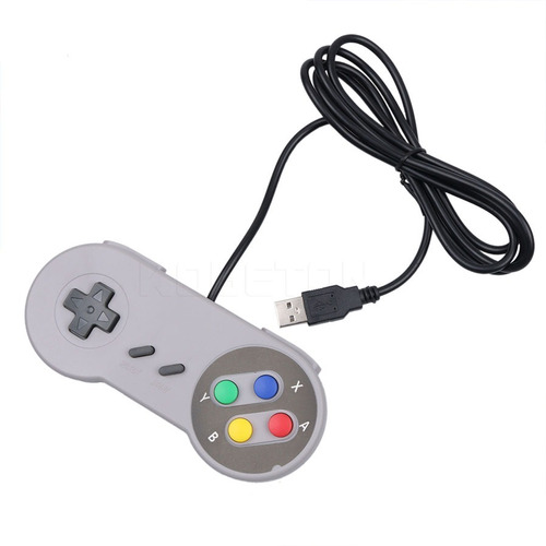 Joystick Estilo Snes Para Pc Usb Plug And Play