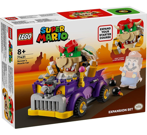 Lego Set De Expansión: Auto Monstruoso De Bowser (71431)