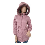 Parka Campera Reversible Nena Adolescente Talle 10 A 18 F312