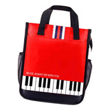 Bolsa De Piano De Tela Oxford, Bolsa De Libros De Música