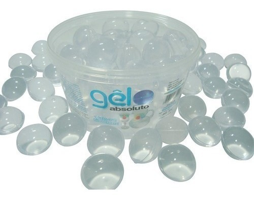 100 Bolinha De Gelo Artificial Reutilizável (5 Potes)