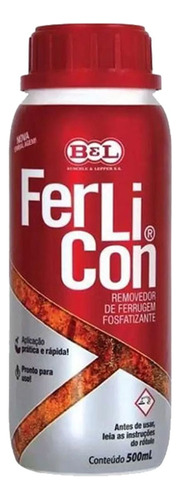Ferlicon Removedor De Ferrugem Fosfatizante 500ml