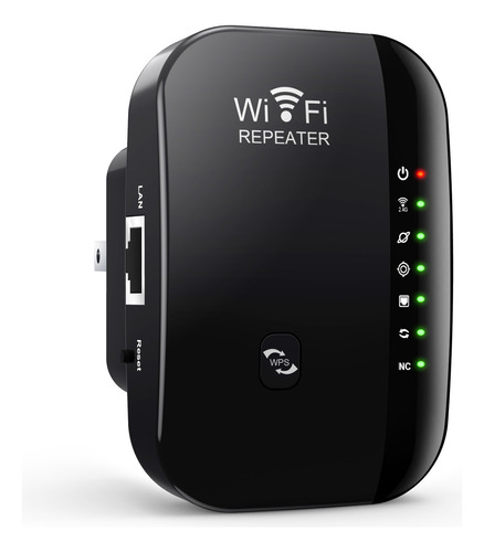Repetidor Portátil Range Extender De Señal Wifi Wps 300 Mbps