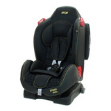 Butaca Para Auto Infantil Gts Spider Isofix Color Negro Con Amarillo