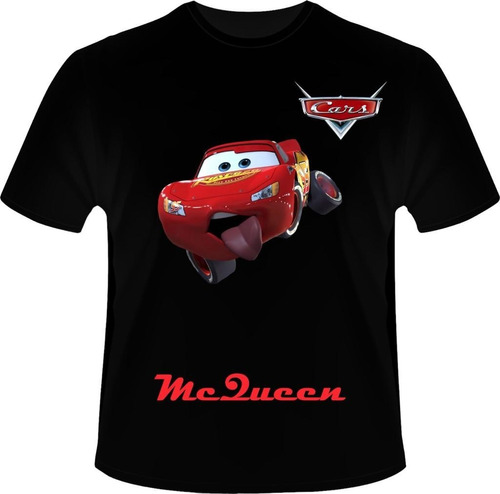 Playera Cars Rayo Mcqueen Disney Personaliza 