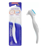 Escova Dental Protese Plus Cabeça Dupla - Dentalclean