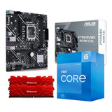 Kit Intel 12ª Geração I5 12400f + Asus H610 + 16gb Ddr4