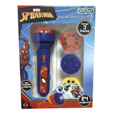 Spiderman Linterna Micro Proyector Ditoys Cod 2587