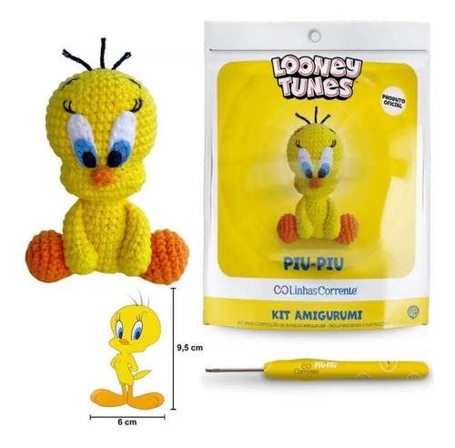 Kit Amigurumi Looney-tunes Linhas Corrente
